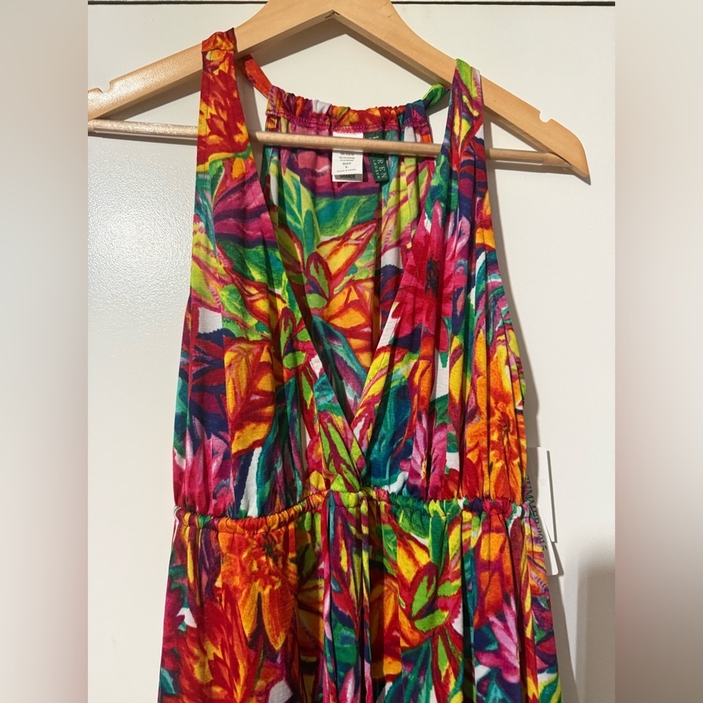 Lauren Ralph Lauren Multicolor Floral Summer Dress - Picture 2 of 7